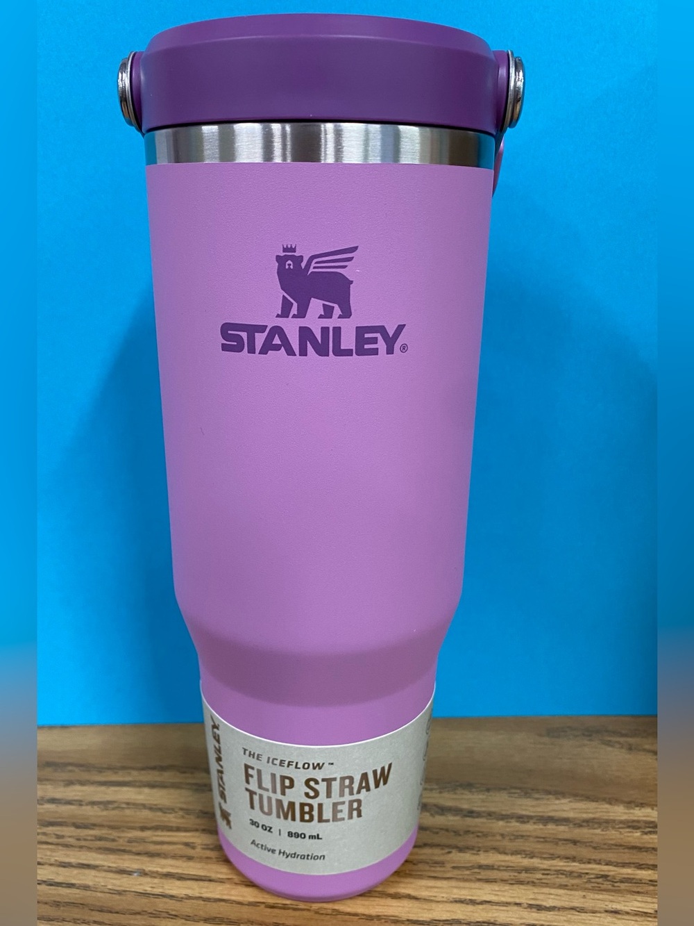 Stanley Lavender The Iceflow- Flip Straw 30 oz. Tumbler